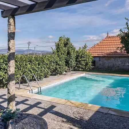 Pequena Casa Rustica Com Piscina Vila Penafiel Exterior foto